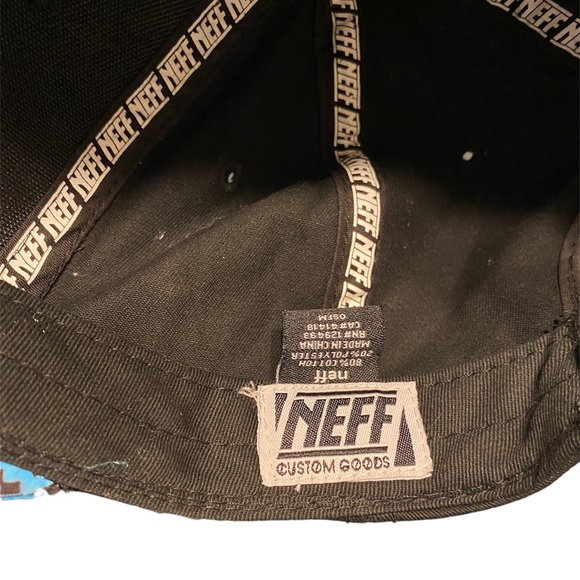 Neff x Deadmau5 Speckle Camo Mouse Snapback Hat - Picture 8 of 9